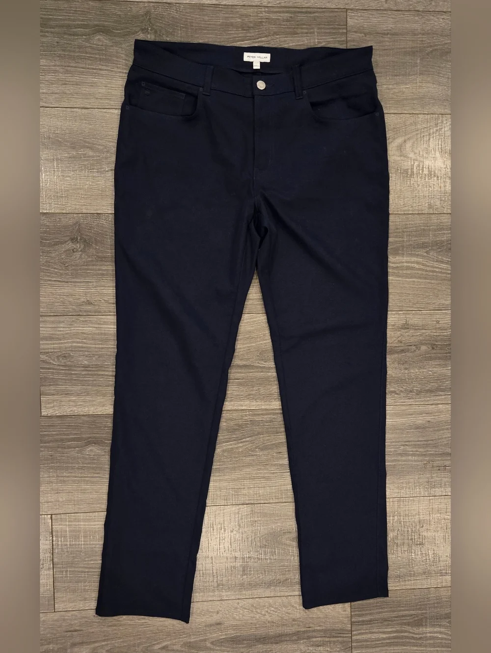NWT Peter Millar EB66 Classic Fit Pants Mens [Size] Navy Performance Strch Golf. - Picture 3 of 5